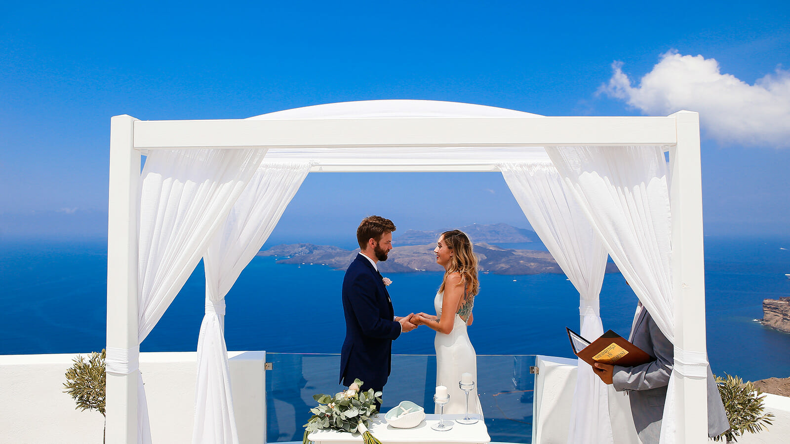 Weddings In Santorini Santorini Greece Wedding Packages