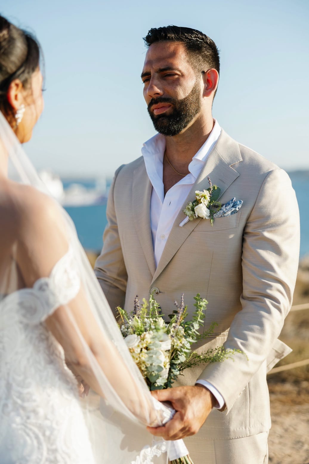 Wedding In Naxos - Temple of Apollo - Onaida & Christopher