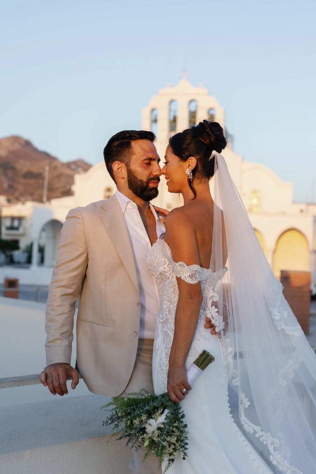 Wedding In Naxos - Temple of Apollo - Onaida & Christopher