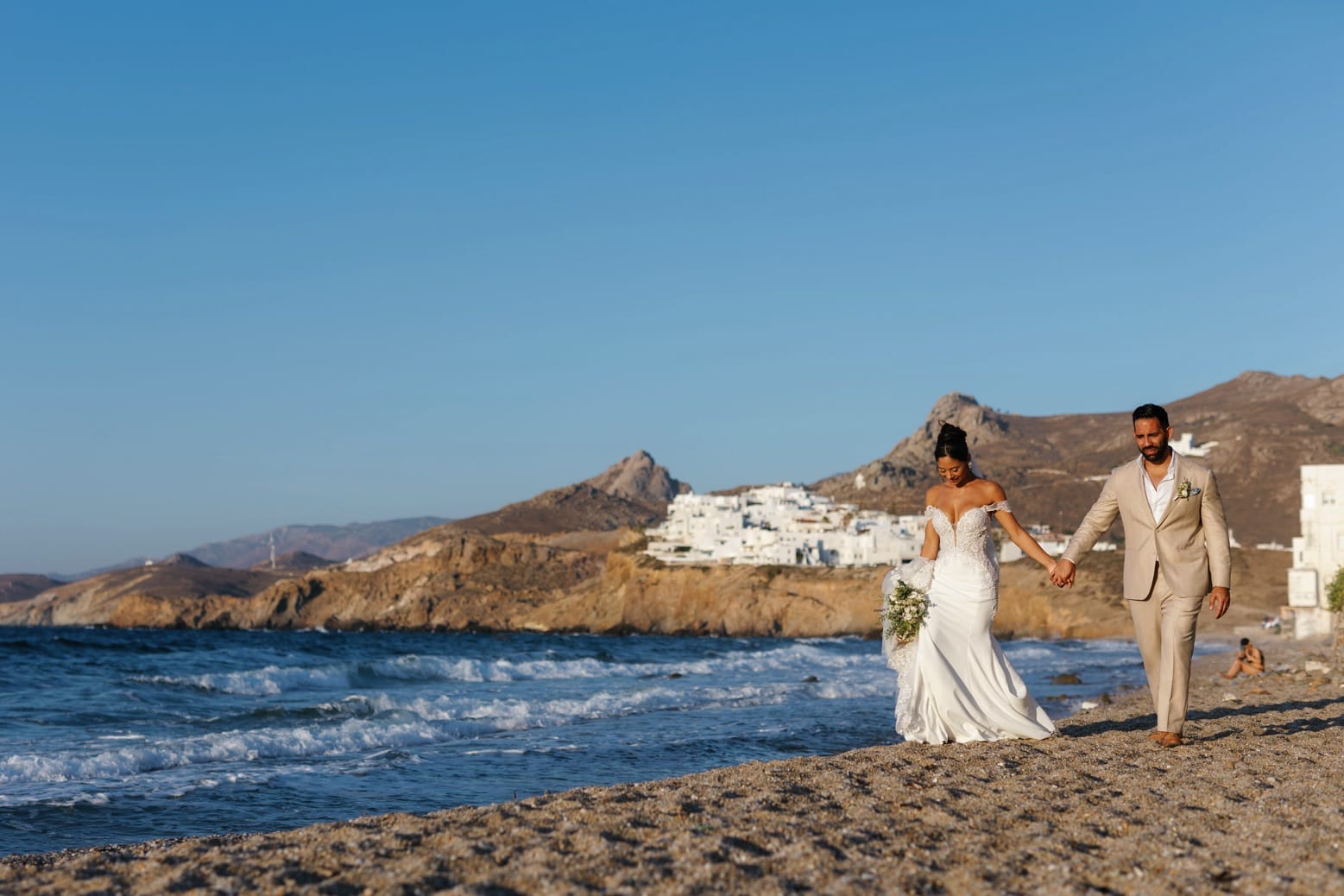 Wedding In Naxos - Temple of Apollo - Onaida & Christopher