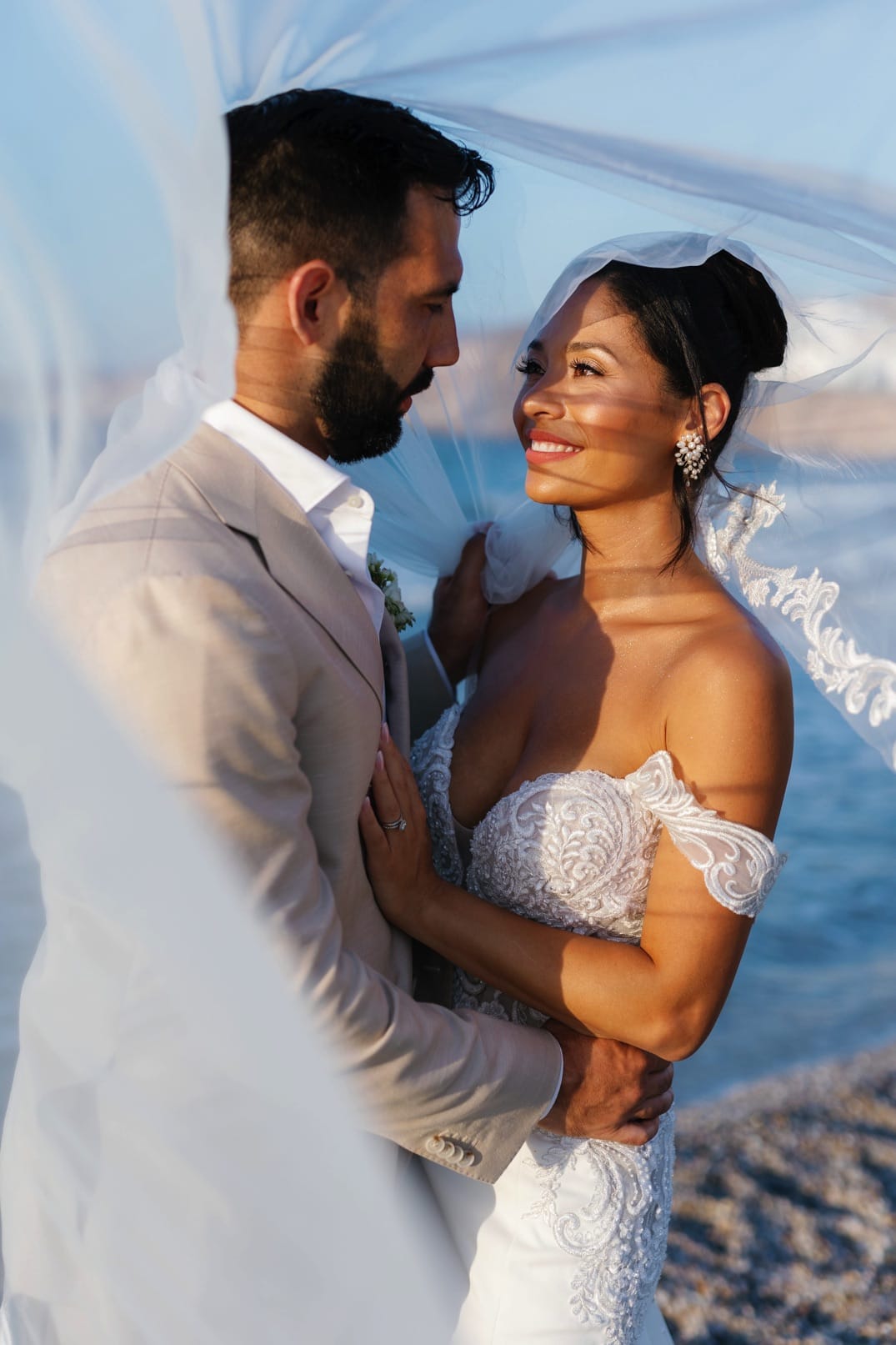 Wedding In Naxos - Temple of Apollo - Onaida & Christopher
