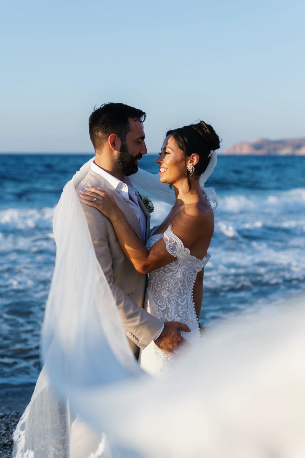 Wedding In Naxos - Temple of Apollo - Onaida & Christopher