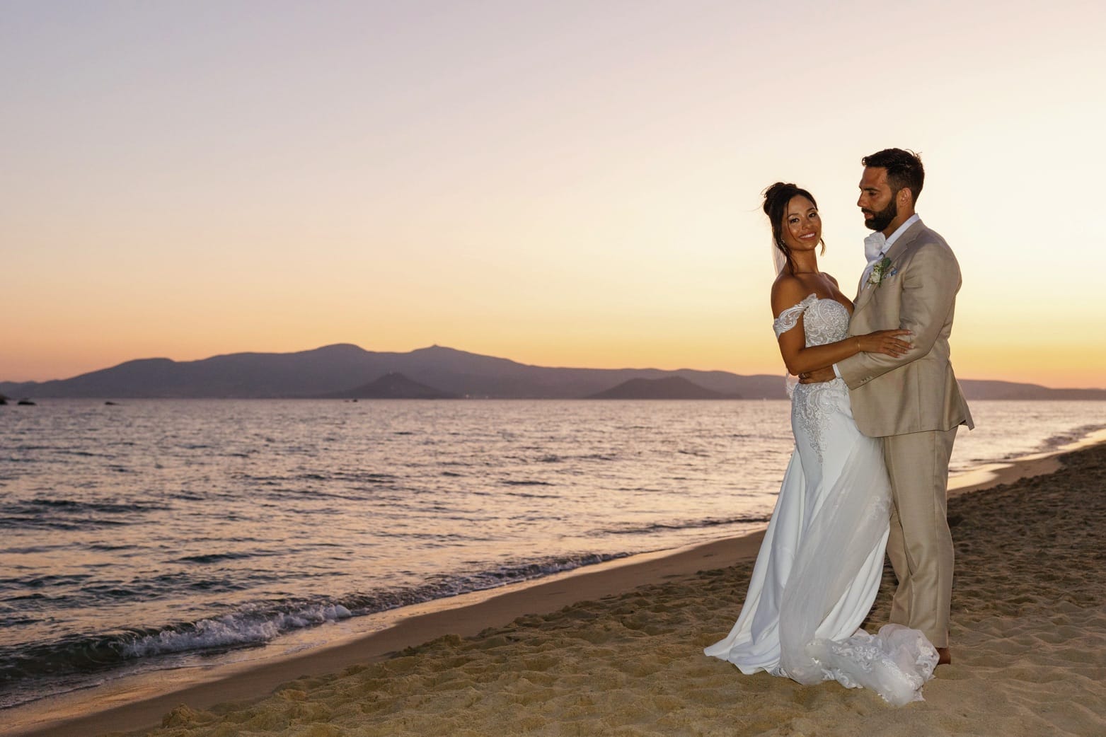 Wedding In Naxos - Temple of Apollo - Onaida & Christopher
