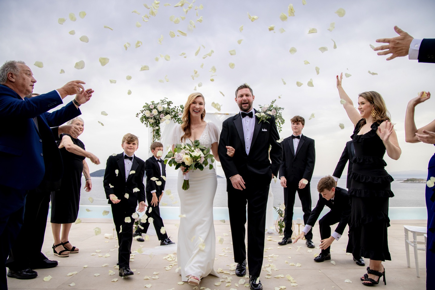 Micro Wedding In Skopelos - Whitney & Jeffrey