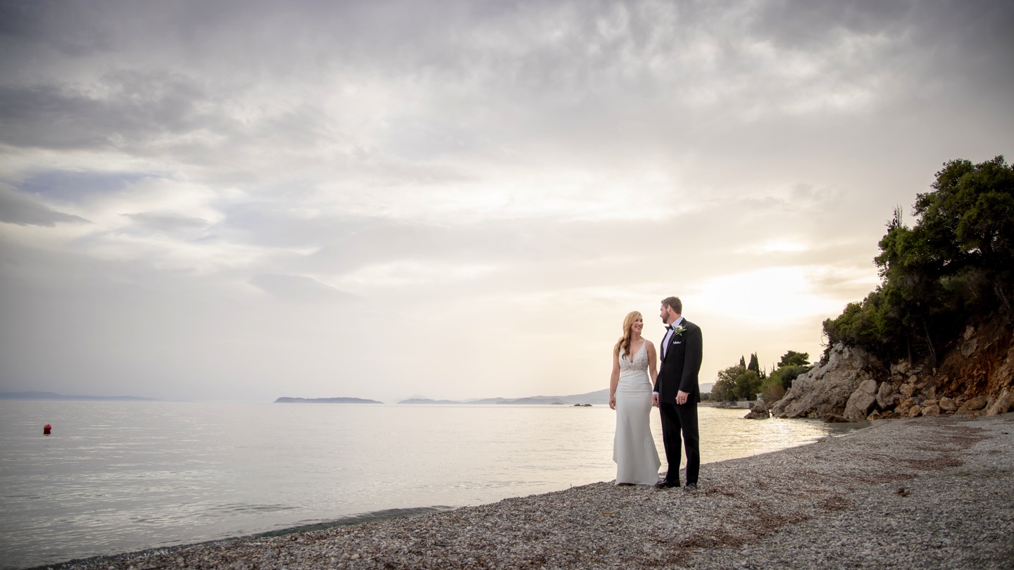 Micro Wedding In Skopelos - Whitney & Jeffrey