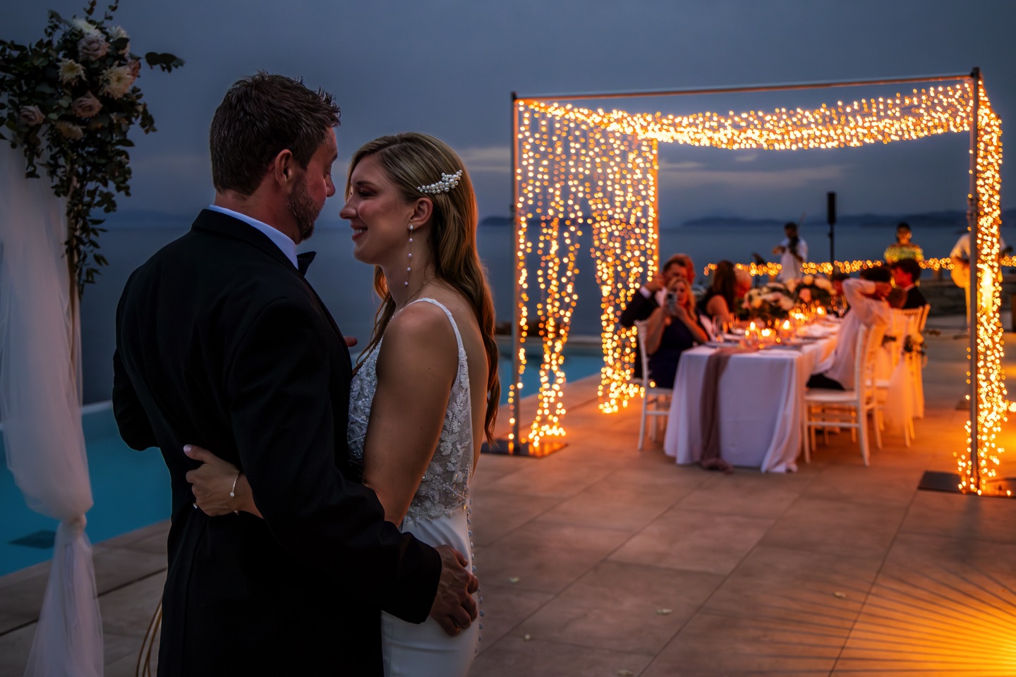 Micro Wedding In Skopelos - Whitney & Jeffrey