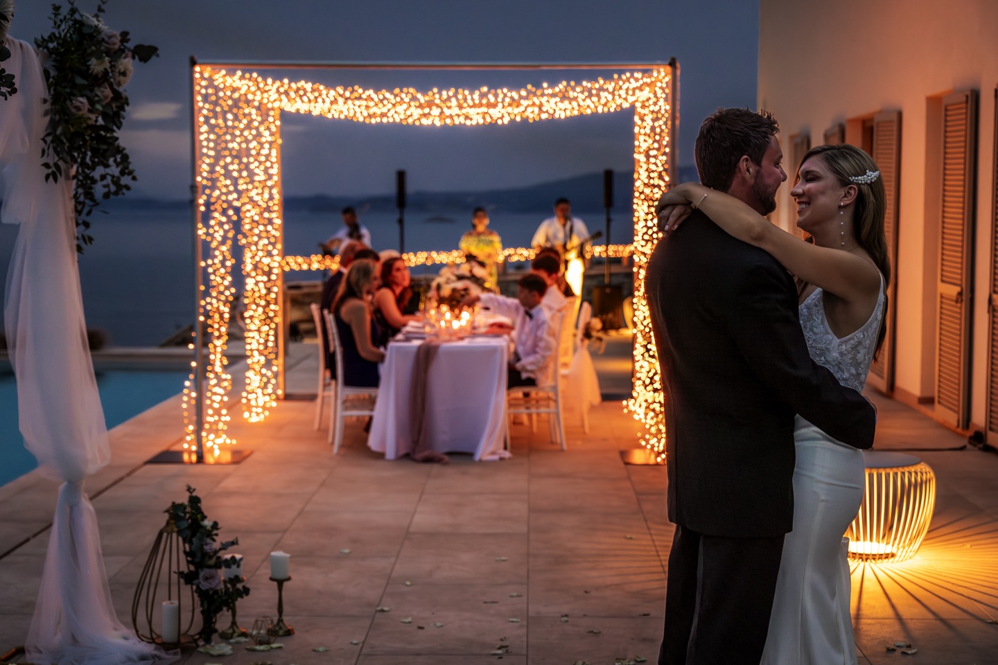 Micro Wedding In Skopelos - Whitney & Jeffrey