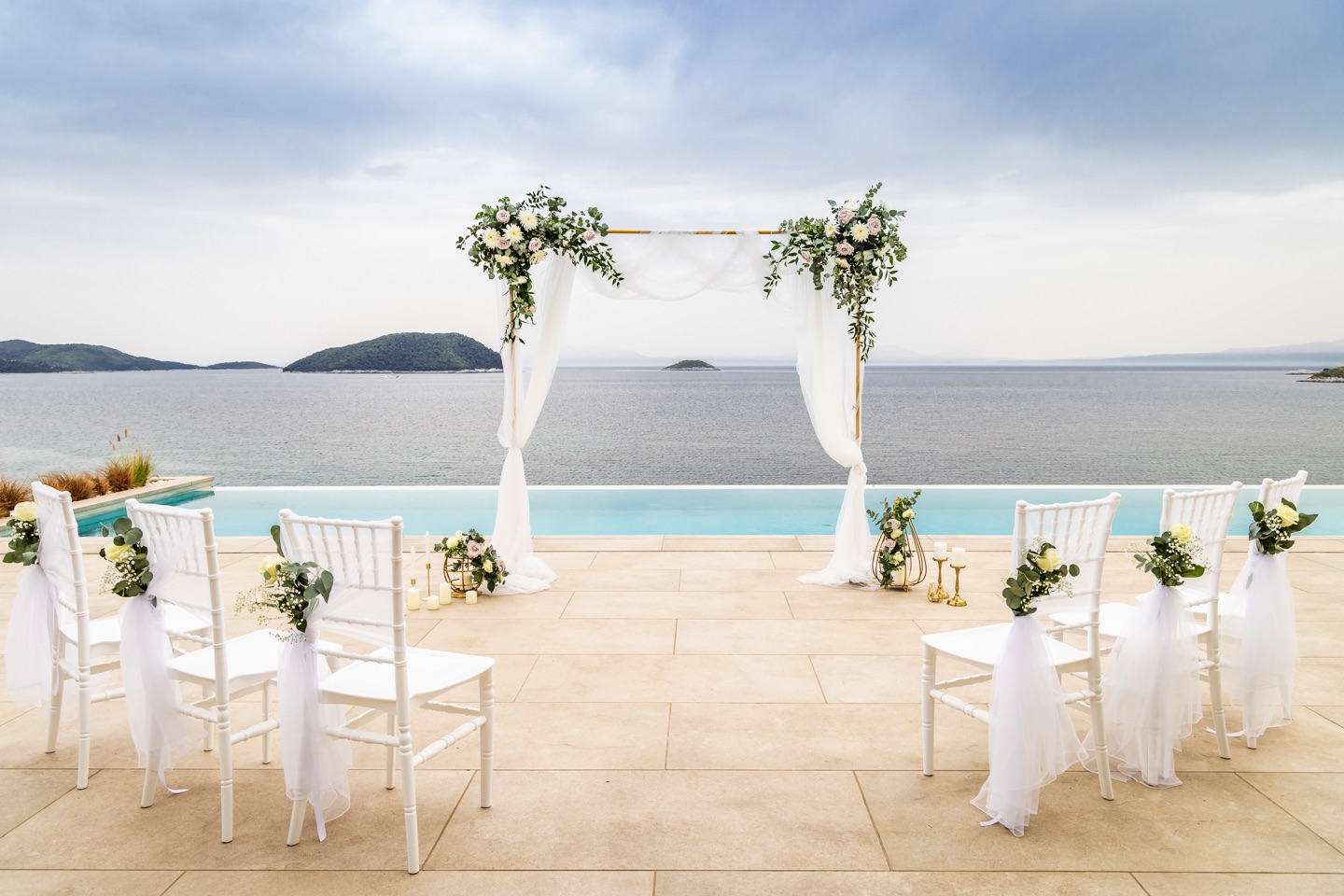 Micro Wedding In Skopelos - Whitney & Jeffrey