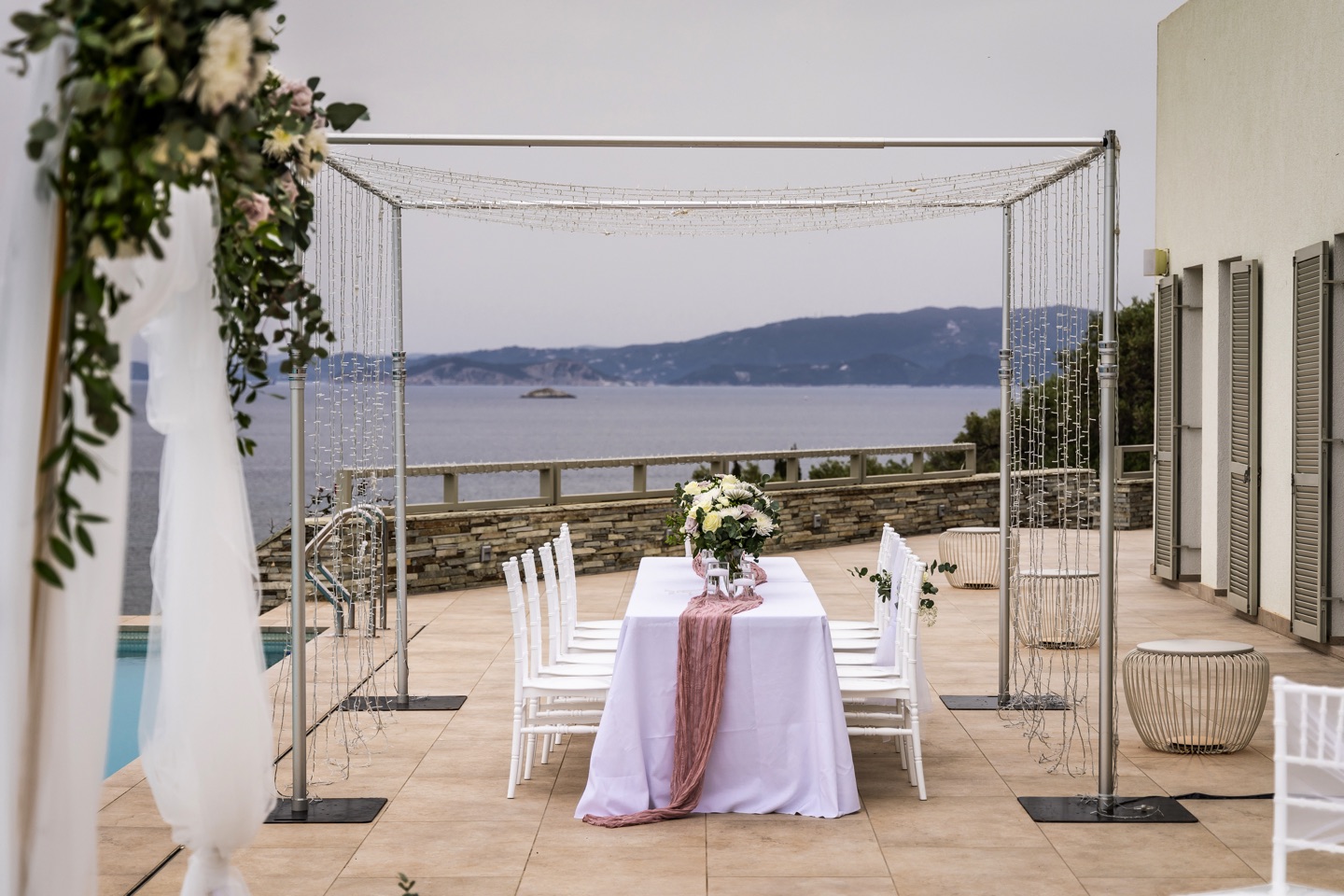 Micro Wedding In Skopelos - Whitney & Jeffrey