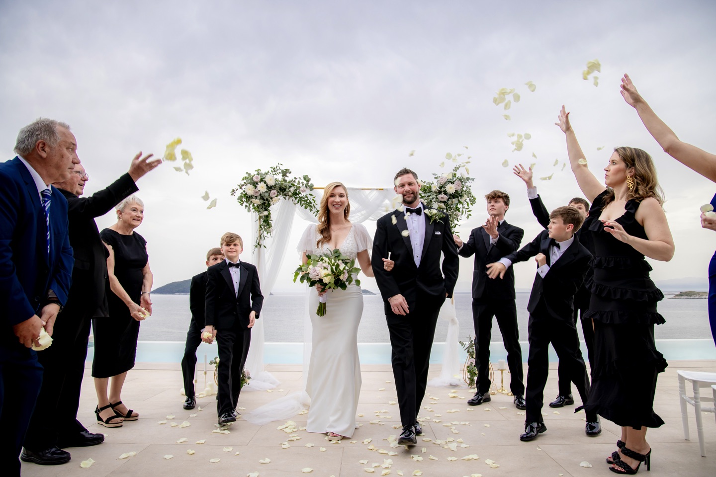 Micro Wedding In Skopelos - Whitney & Jeffrey